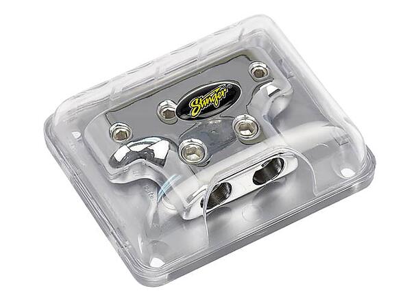 Stinger - SPD514 Splittblokk 2x50mm² inn 4x25mm²ut, krom 
